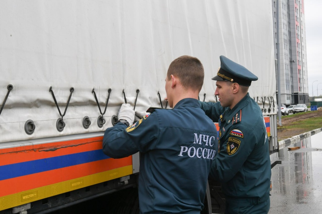 Из Тверской области отправлен очередной гуманитарный груз в Бердянск